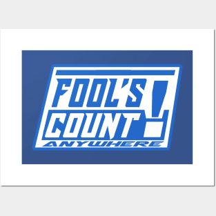 Fool's Count Anywhere LIVE! Posters and Art